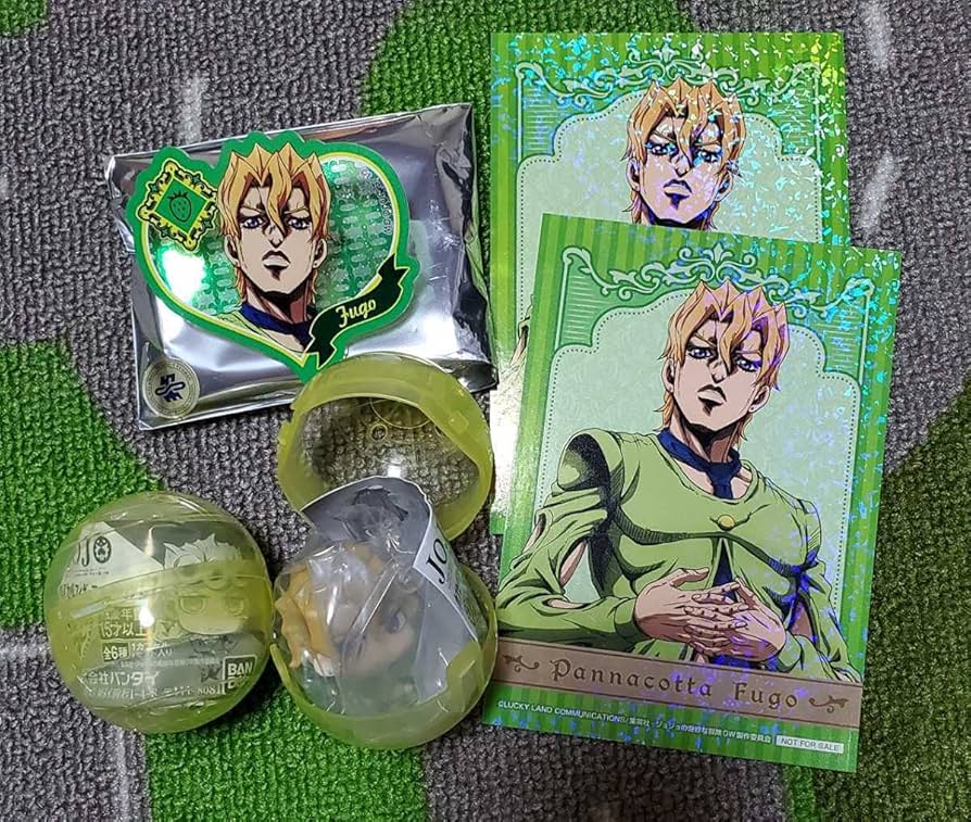 ジョジョ ハート型ラメアクリルバッジ 8セット Amazon.co.jp